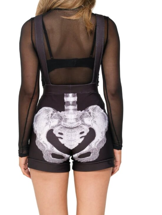 Black Ribs Overalls - Picture 2 of 6